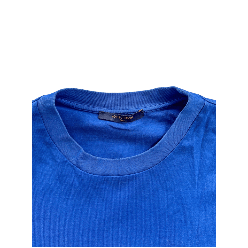 Louis Vuitton Blue & Red Monogram Gradient T-Shirt - Morely TrendsLouis Vuitton Type here:)