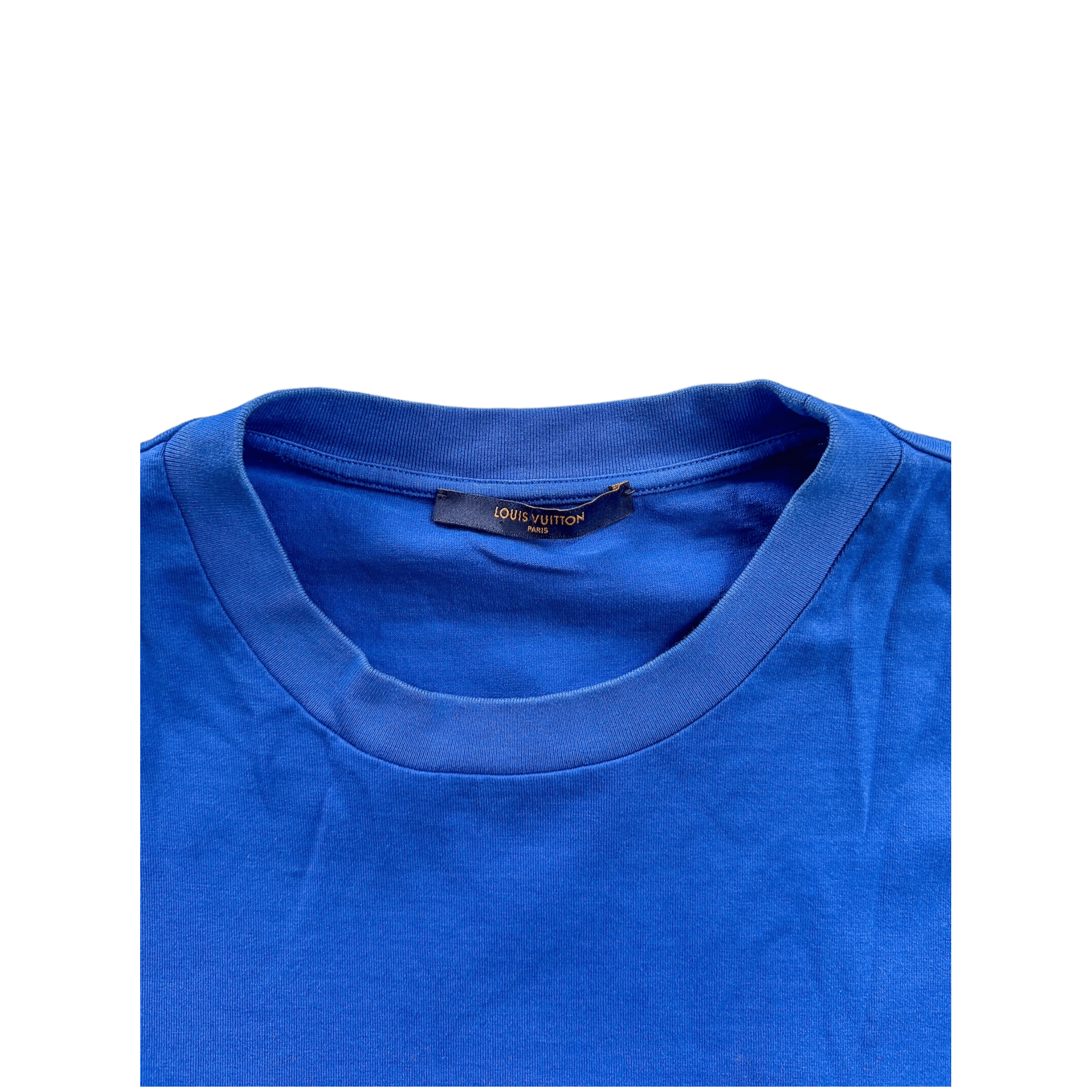Louis Vuitton Blue & Red Monogram Gradient T-Shirt - Morely TrendsLouis Vuitton Type here:)