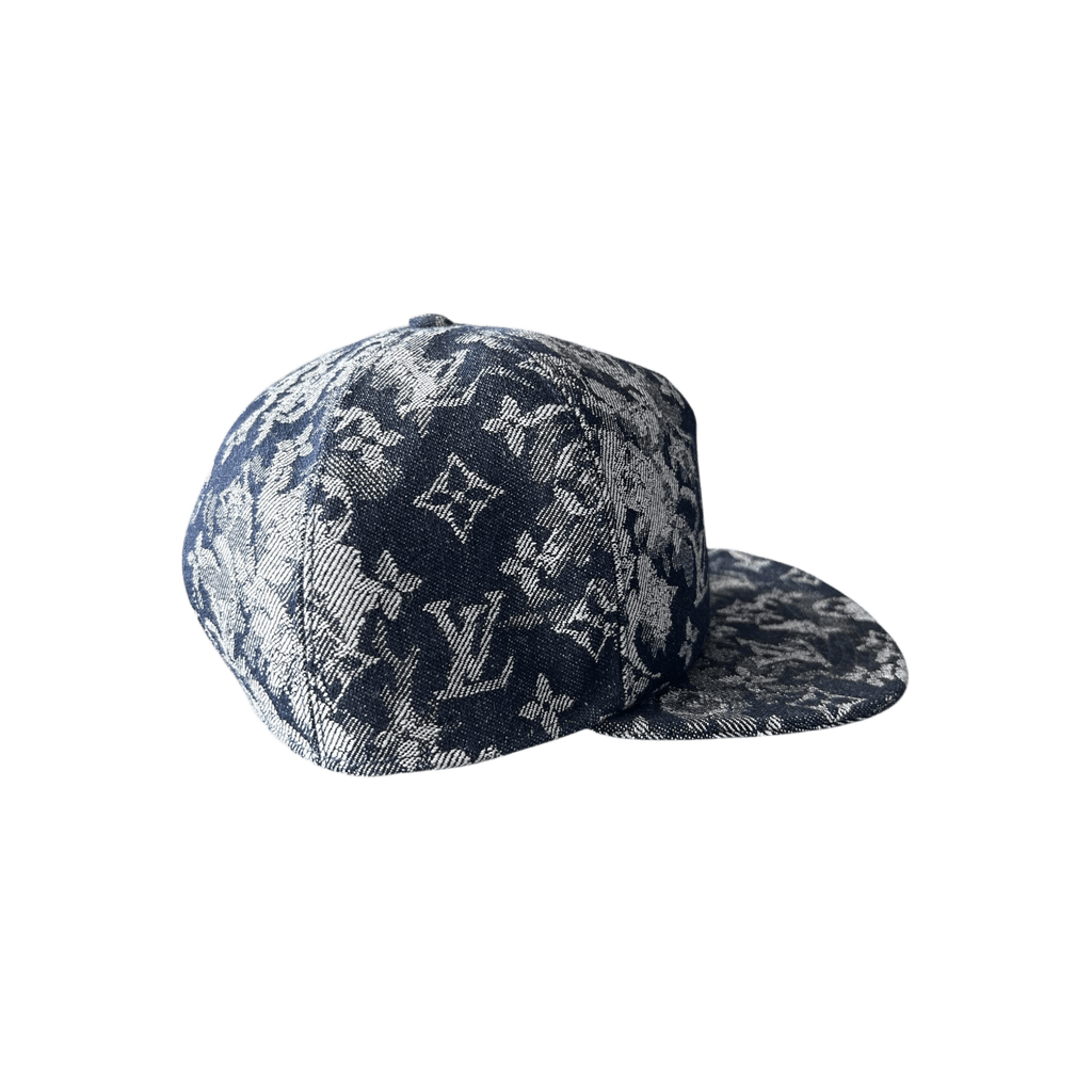Louis Vuitton Blue Tapestry Hat - Morely TrendsLouis Vuitton Type here:)