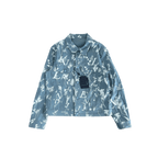 Louis Vuitton Blue & White LV Leaf Denim Jacket - Morely TrendsLouis Vuitton Type here:)