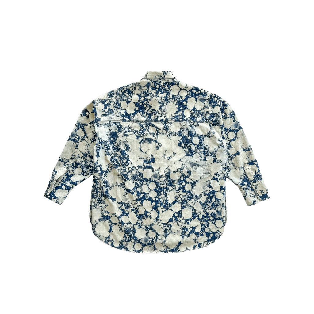 Louis Vuitton Blue & White Poppies Denim Shirt - Morely TrendsLouis Vuitton Type here:)
