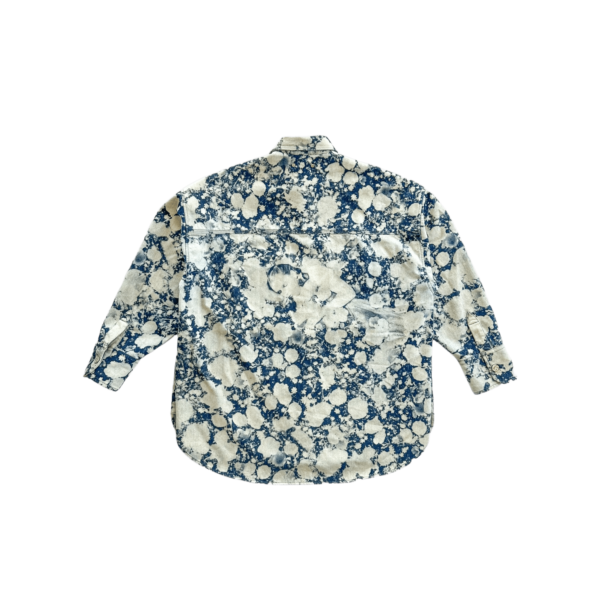 Louis Vuitton Blue & White Poppies Denim Shirt - Morely TrendsLouis Vuitton Type here:)