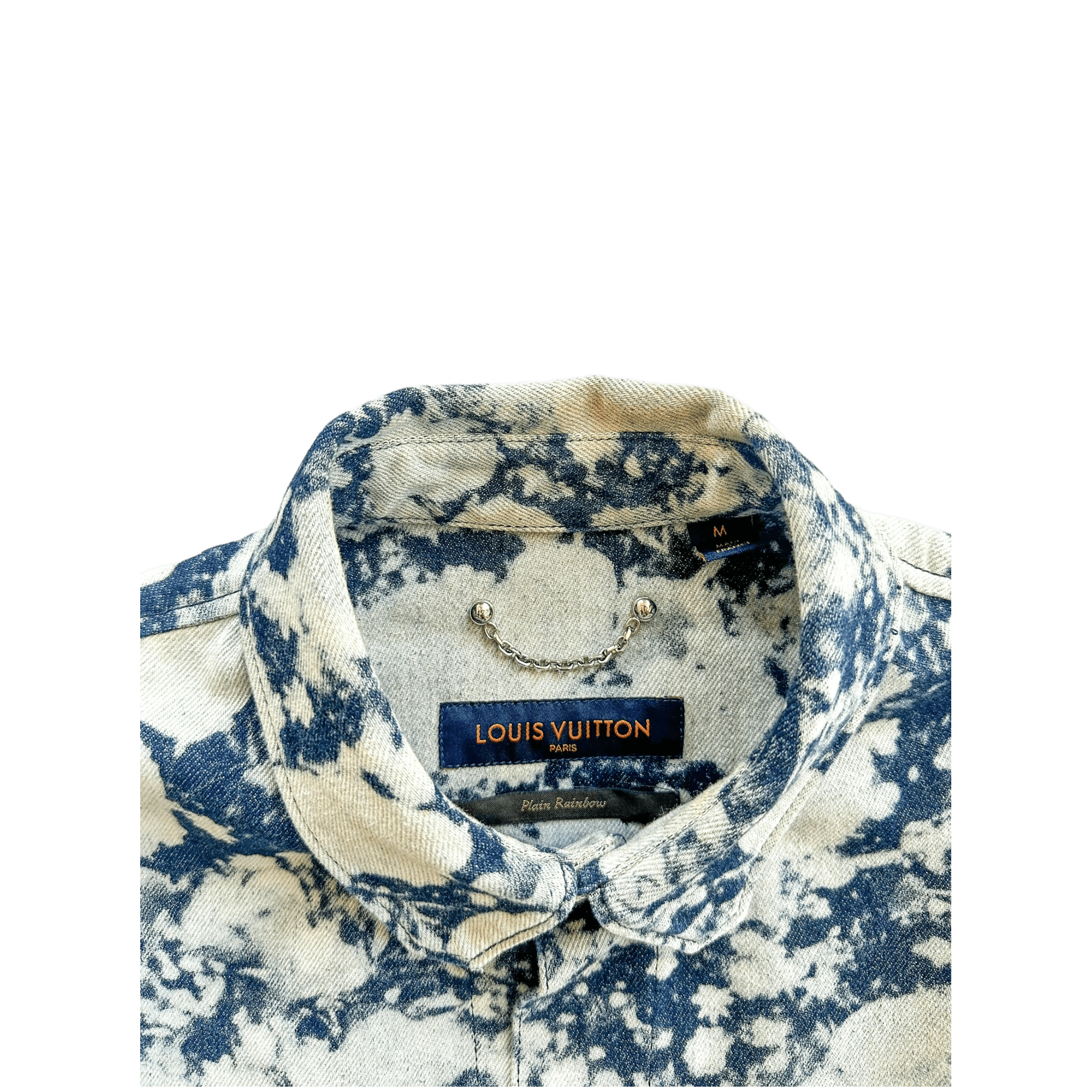 Louis Vuitton Blue & White Poppies Denim Shirt - Morely TrendsLouis Vuitton Type here:)