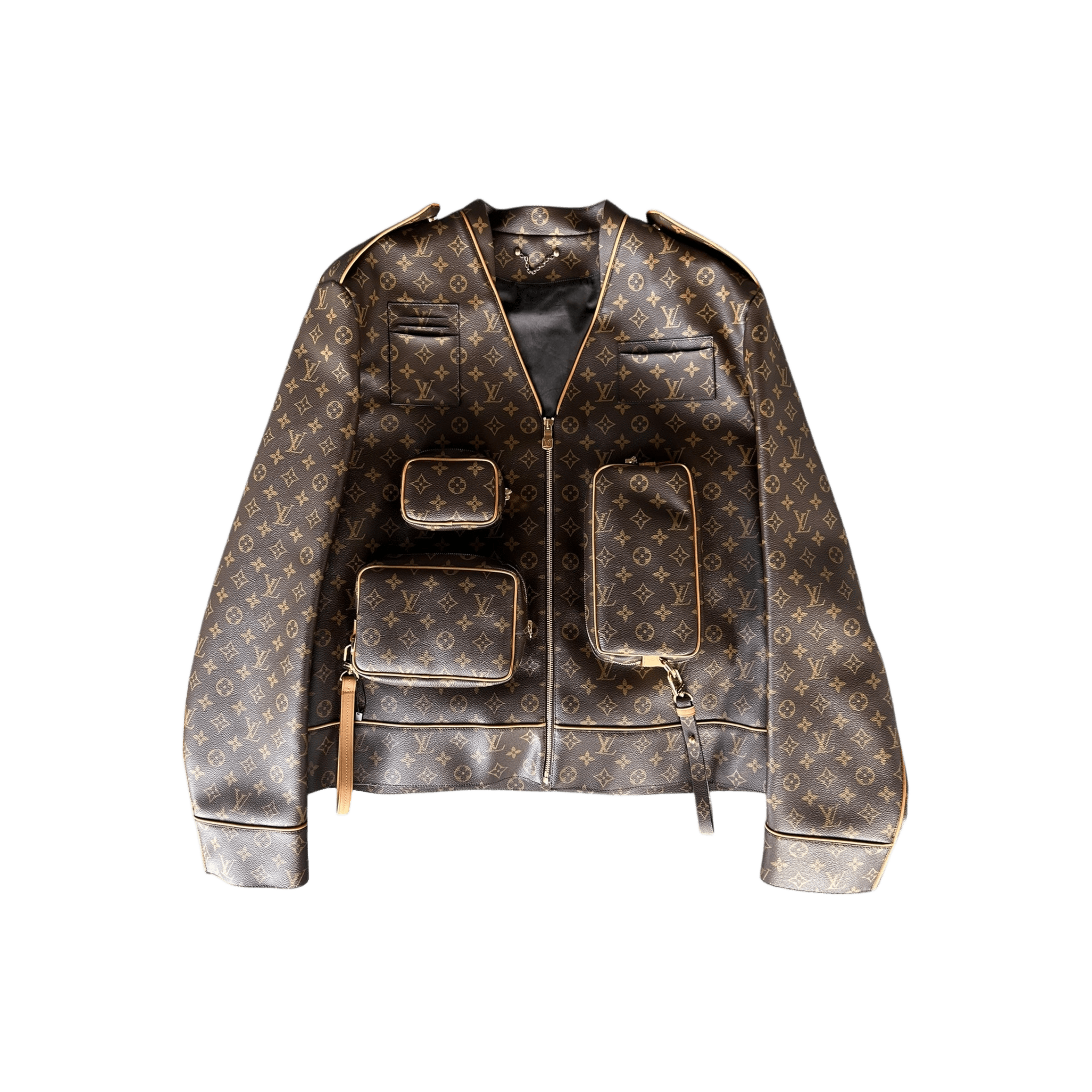 Louis Vuitton Brown Monogram Admiral Jacket - Morely TrendsLouis Vuitton Type here:)