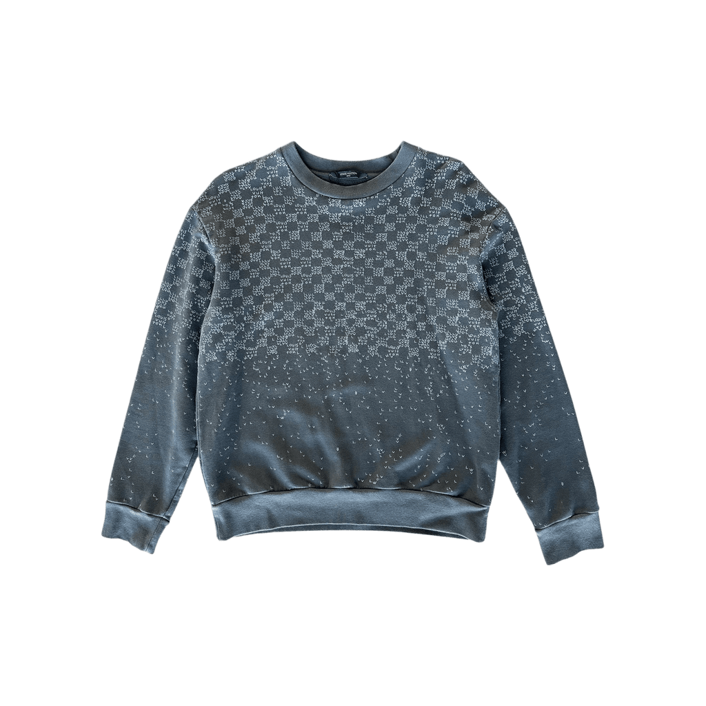 Louis Vuitton Grey LV Spread Damier Sweater - Morely TrendsLouis Vuitton Type here:)