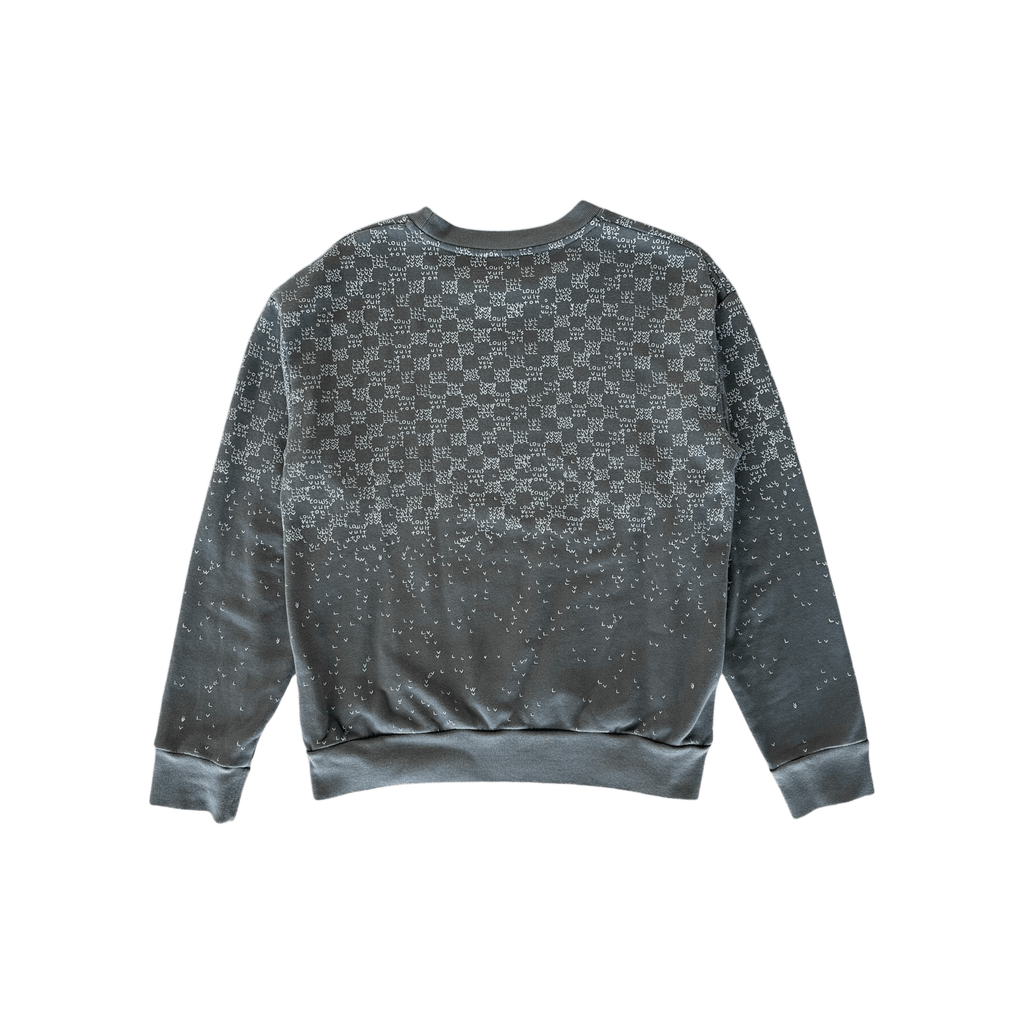 Louis Vuitton Grey LV Spread Damier Sweater - Morely TrendsLouis Vuitton Type here:)