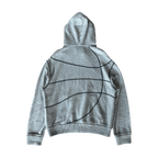 Louis Vuitton NBA Grey Basketball Embroidered Zip Up Hoodie - Morely TrendsLouis Vuitton Type here:)