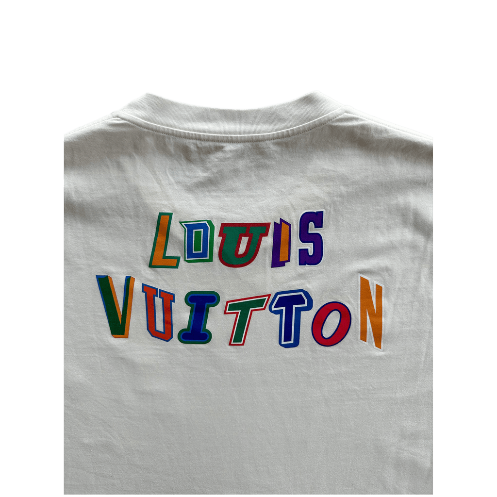 Louis Vuitton NBA White Logo T-Shirt - Morely TrendsLouis Vuitton Type here:)