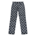 Louis Vuitton Navy Distorted Damier Print Jeans - Morely TrendsLouis Vuitton Type here:)