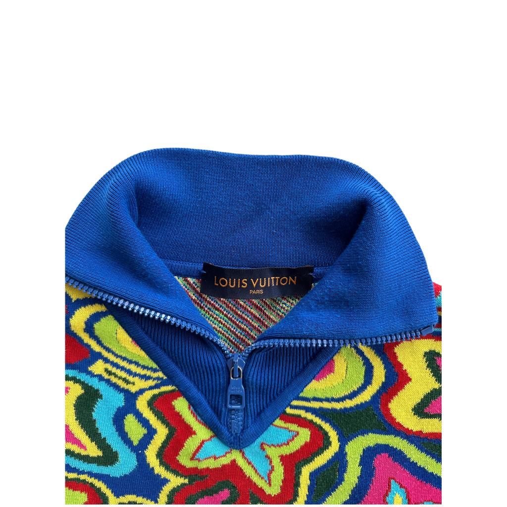 Louis Vuitton Psychedelic Quarter Zip Jacket - Morely TrendsLouis Vuitton Type here:)