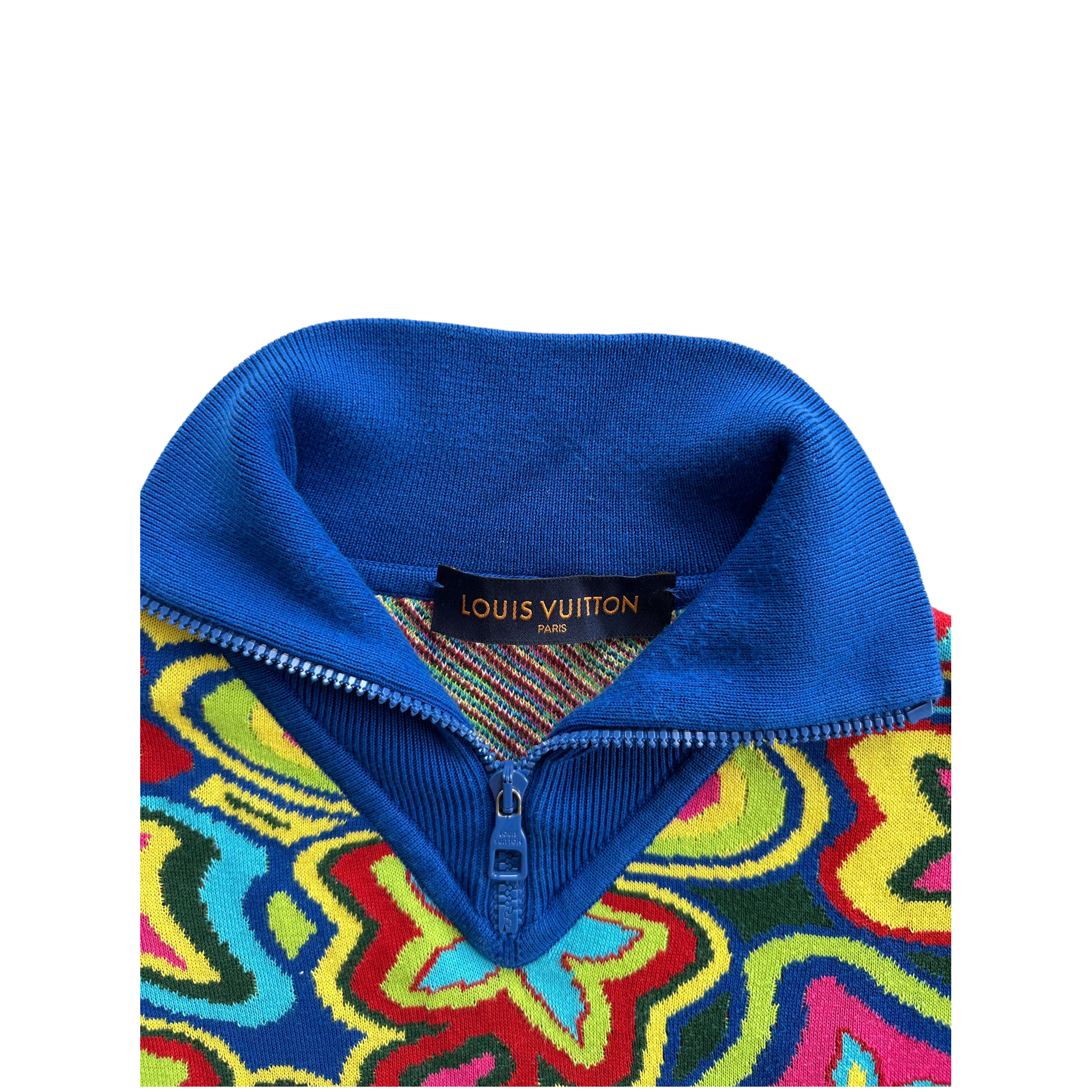 Louis Vuitton Psychedelic Quarter Zip Jacket - Morely TrendsLouis Vuitton Type here:)