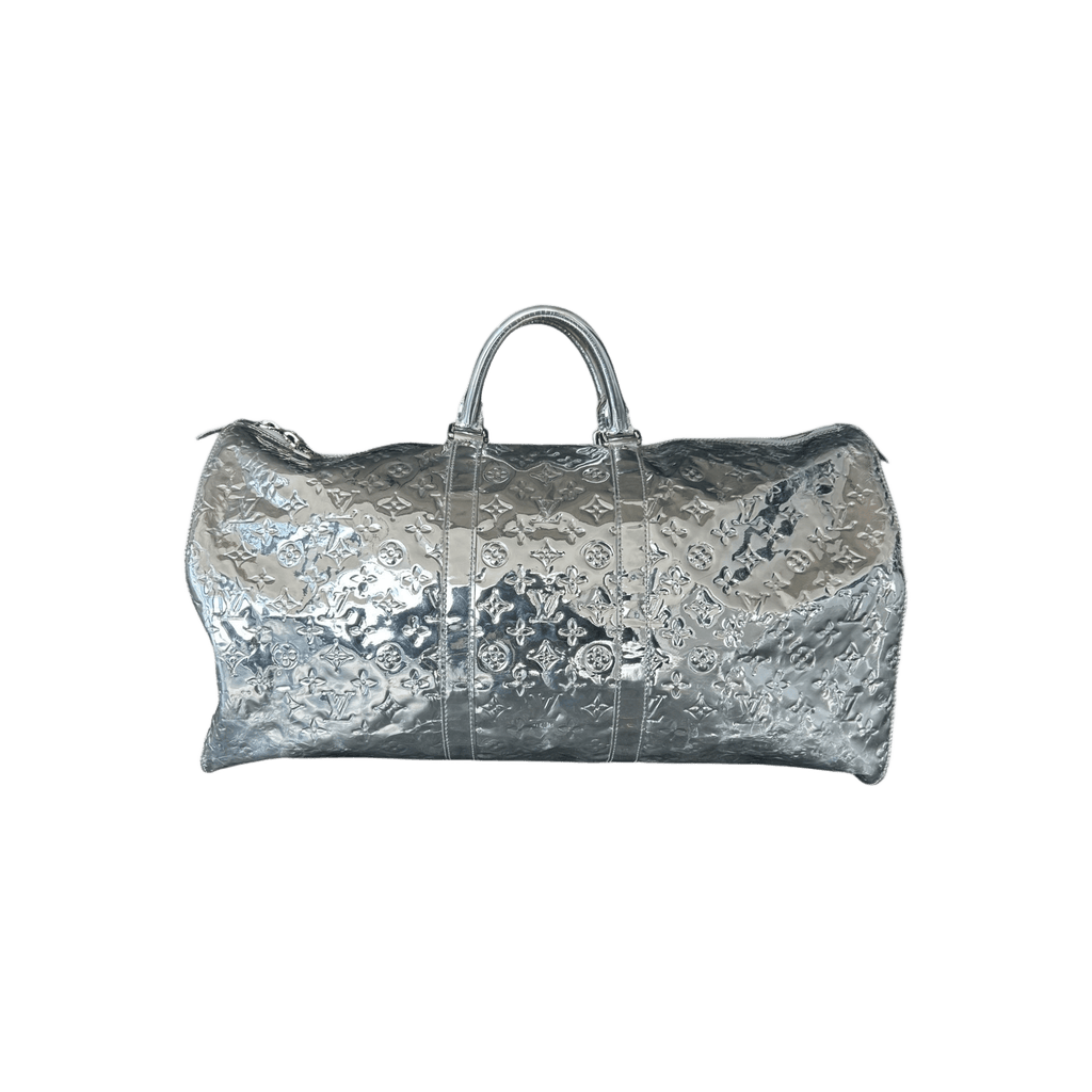 Louis Vuitton Silver Mirror Monogram Keepall 50 - Morely TrendsLouis Vuitton Type here:)