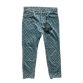 Louis Vuitton Supreme Blue Monogram Jeans - Morely TrendsLouis Vuitton Type here:)