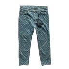 Louis Vuitton Supreme Blue Monogram Jeans - Morely TrendsLouis Vuitton Type here:)