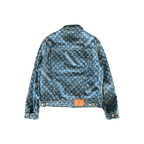 Louis Vuitton Supreme Blue & White Monogram Denim Jacket - Morely TrendsLouis Vuitton Type here:)
