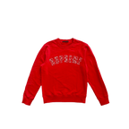 Louis Vuitton Supreme Red & White Arc Logo Sweater - Morely TrendsLouis Vuitton Type here:)