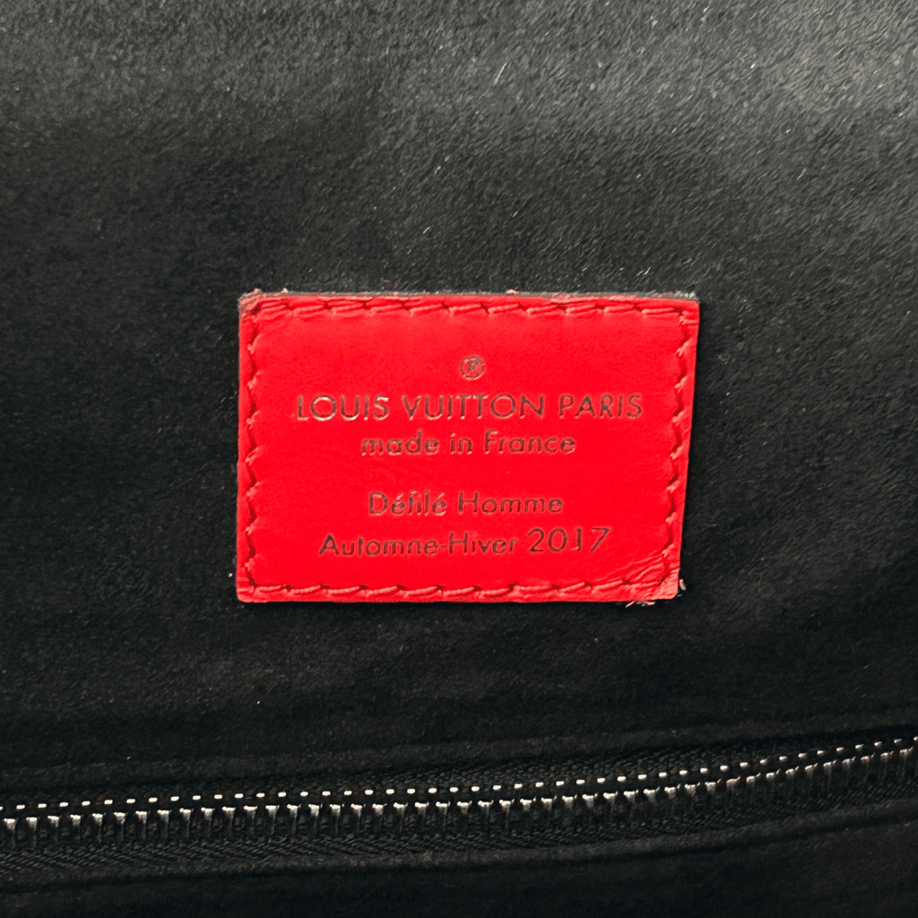 Louis Vuitton Supreme Red & White EPI Christopher Backpack - Morely TrendsLouis Vuitton Type here:)