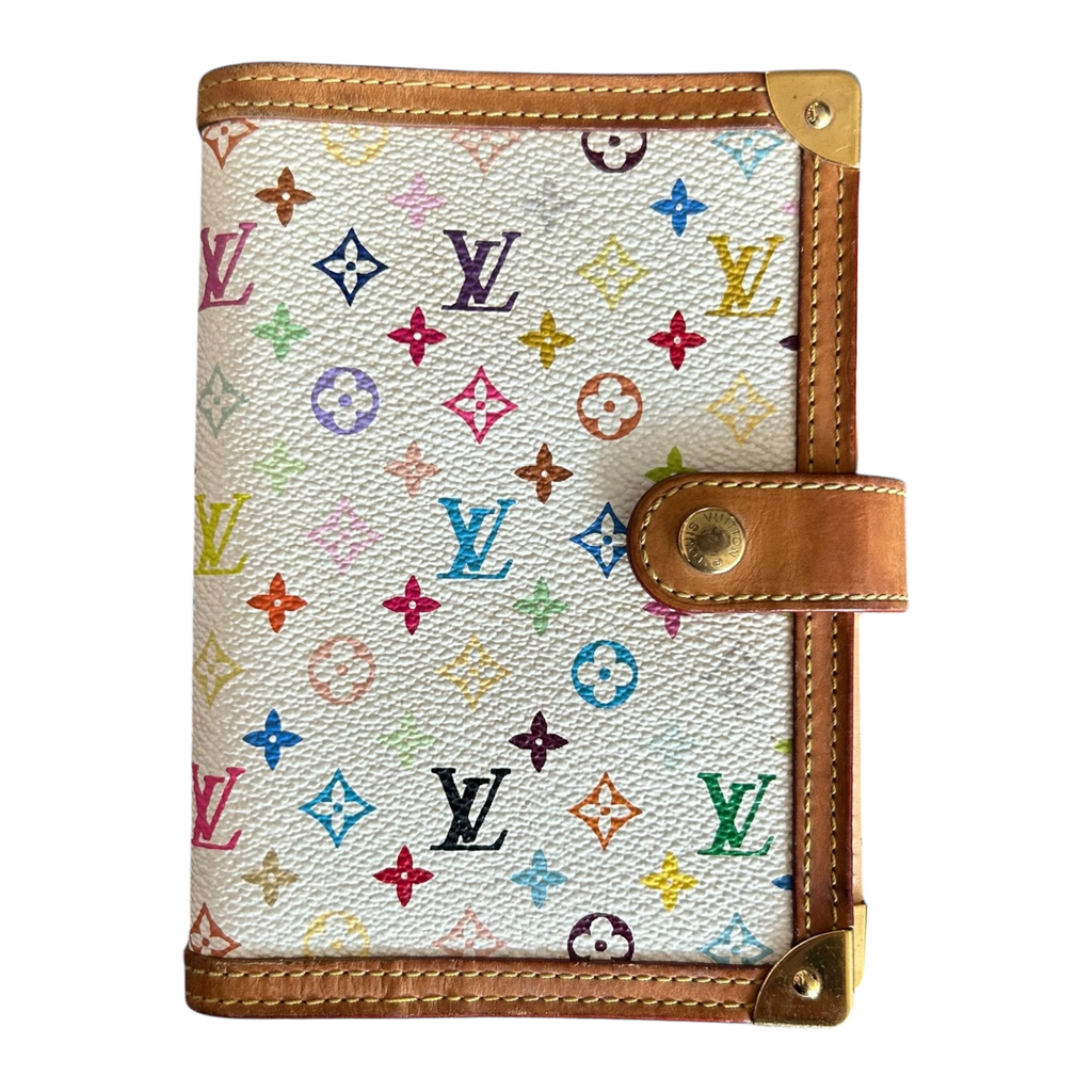 Louis Vuitton Takashi Murakami White Agenda PM - Morely TrendsLouis Vuitton Type here:)
