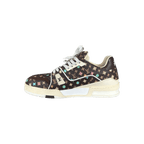Louis Vuitton Tyler The Creator Brown & Multicolor Monogram Trainers - Morely TrendsLouis Vuitton Type here:)