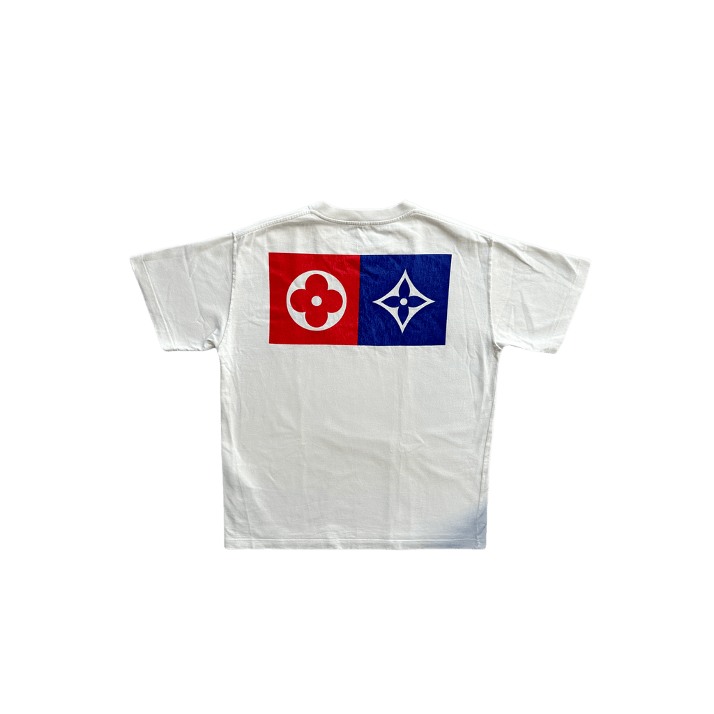 Louis Vuitton White Barcode Logo Tee - Morely TrendsLouis Vuitton Type here:)