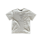 Louis Vuitton White & Blue LV Stitch Logo T-Shirt - Morely TrendsLouis Vuitton Type here:)