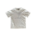 Louis Vuitton White & Blue LV Stitch Logo T-Shirt - Morely TrendsLouis Vuitton Type here:)