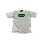 Louis Vuitton White & Green Vuitton Intarsia T-Shirt - Morely TrendsLouis Vuitton Type here:)
