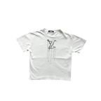 Louis Vuitton White Pendant Logo T-Shirt - Morely TrendsLouis Vuitton Type here:)