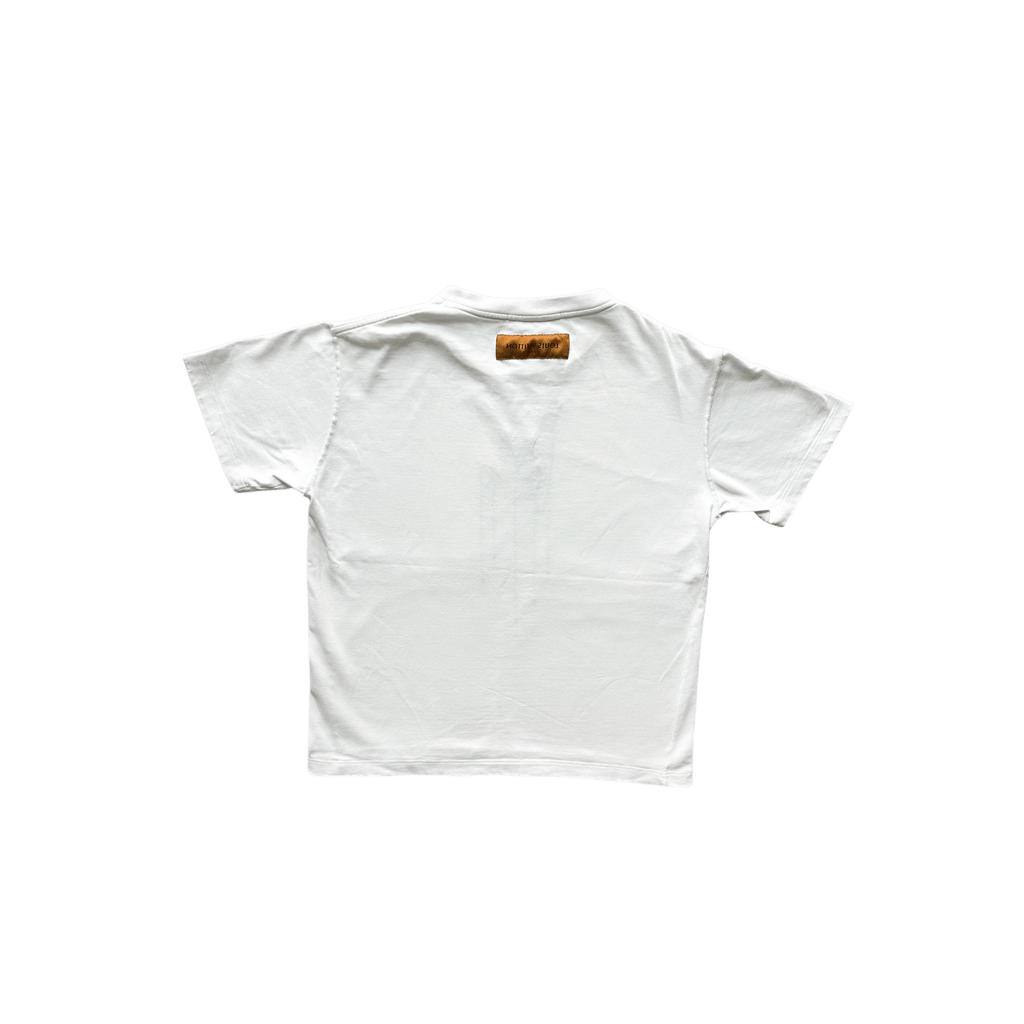 Louis Vuitton White Pendant Logo T-Shirt - Morely TrendsLouis Vuitton Type here:)