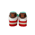 Louis Vuitton White & Red Paris Exclusive Trainer - Morely TrendsLouis Vuitton Type here:)