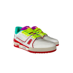 Louis Vuitton White & Red Paris Exclusive Trainer - Morely TrendsLouis Vuitton Type here:)