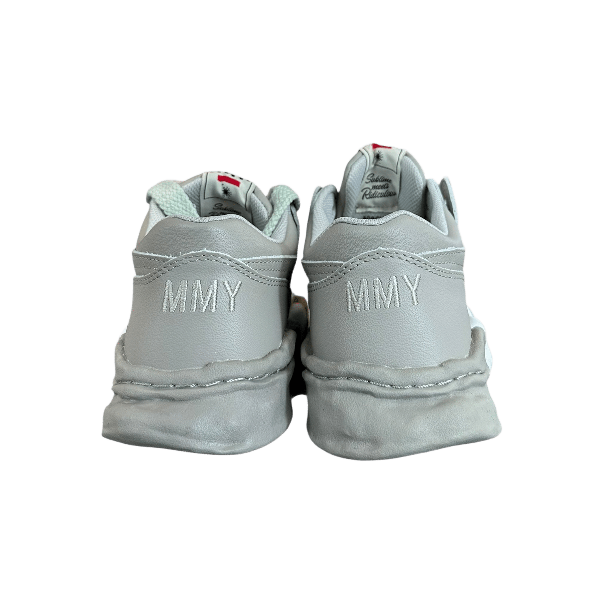 Maison Mihara Yasuhiro Grey & White Parker Sneakers - Morely TrendsMaison Mihara Yasuhiro Type here:)