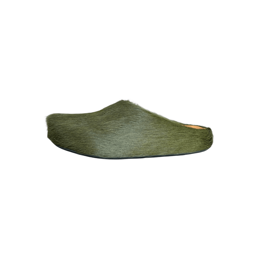 Marni Olive Calfskin Fussbett Sabot Slides - Morely TrendsMarni Type here:)
