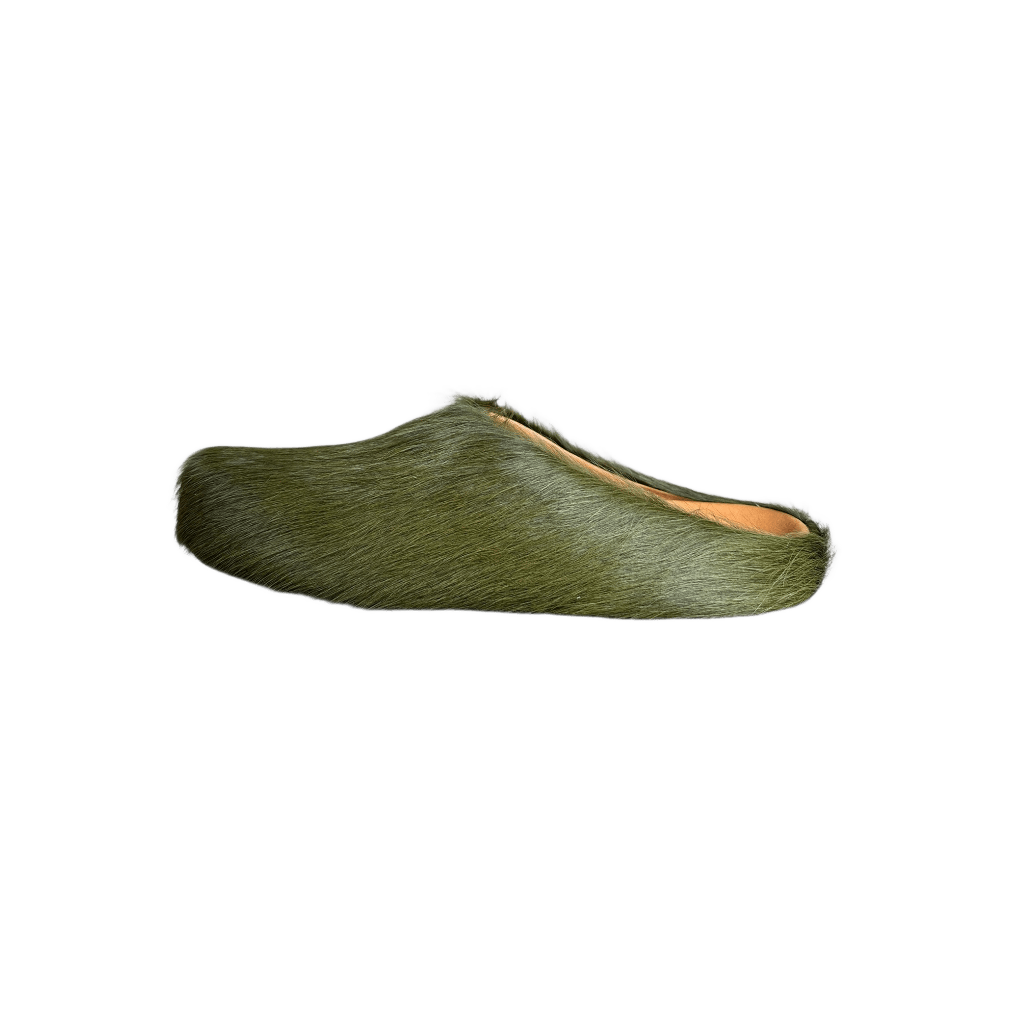 Marni Olive Calfskin Fussbett Sabot Slides - Morely TrendsMarni Type here:)