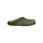 Marni Olive Calfskin Fussbett Sabot Slides - Morely TrendsMarni Type here:)