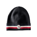 Moncler Black & Tri - Color Logo Beanie - Morely TrendsMoncler Type here:)
