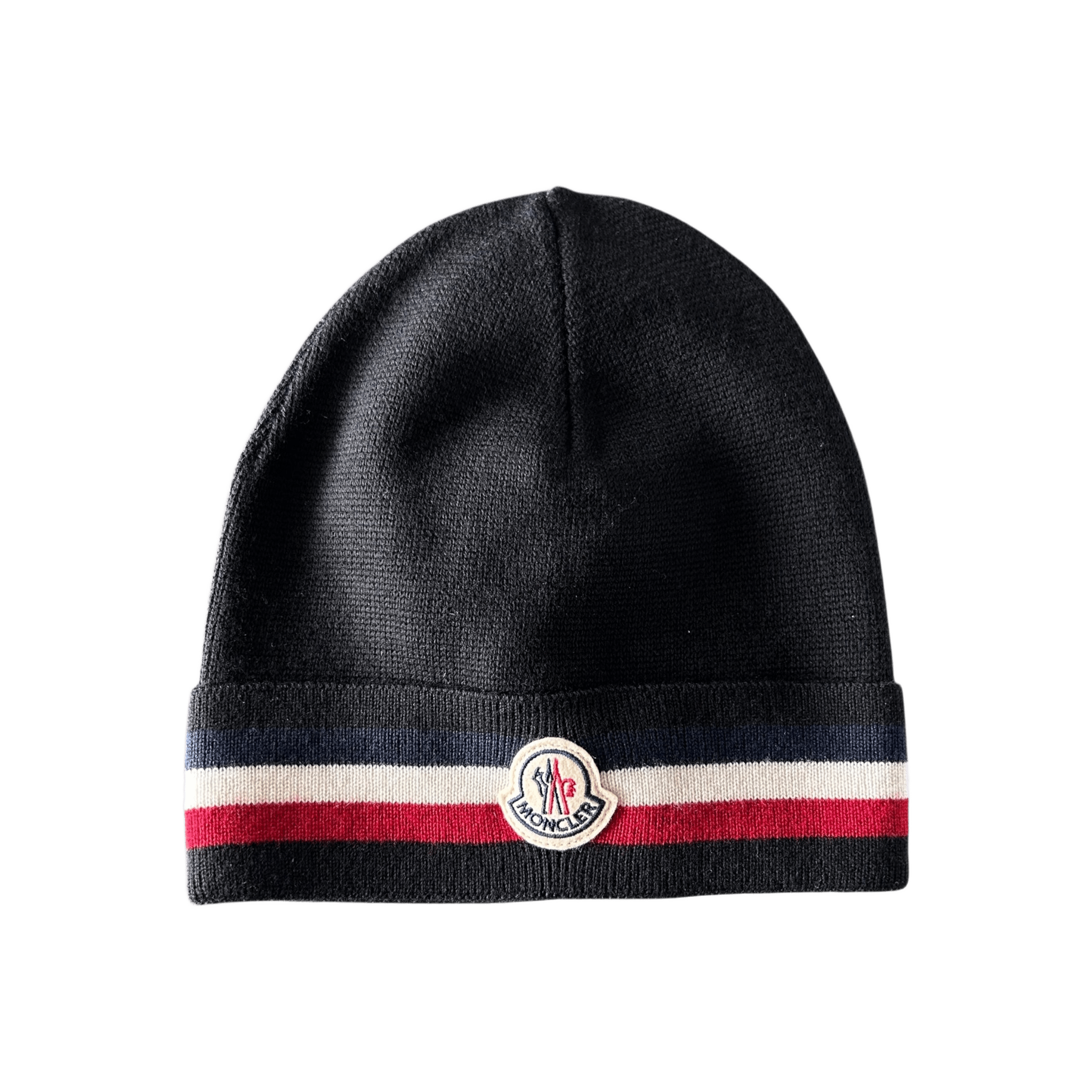 Moncler Black & Tri - Color Logo Beanie - Morely TrendsMoncler Type here:)