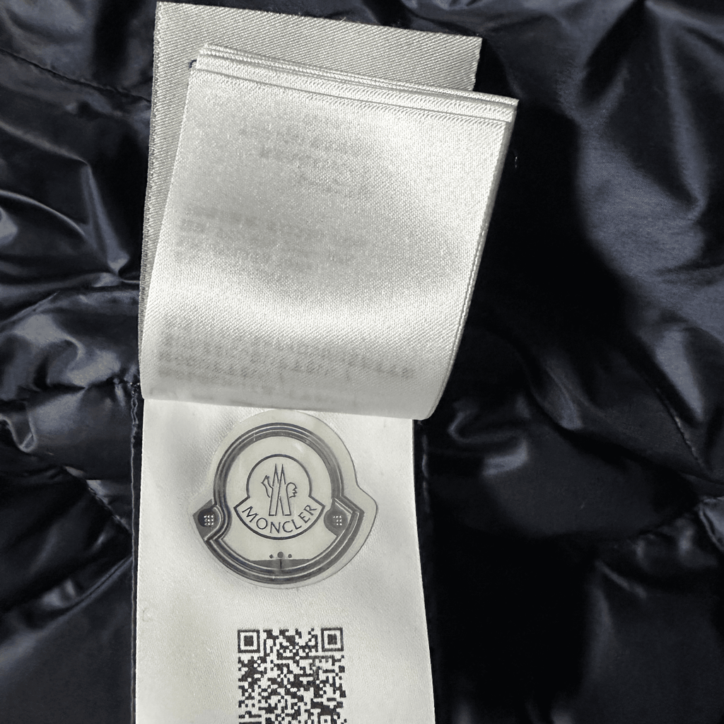 Moncler Navy Algeiba Quilted Bomber Jacket - Morely TrendsMoncler Type here:)