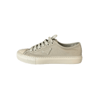 Prada Olive Triangle Logo Canvas Sneakers - Morely TrendsPrada Type here:)