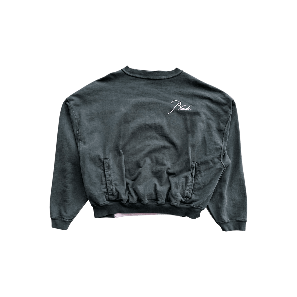 Rhude White & Pink Logo Panel Sweater - Morely TrendsRhude Type here:)