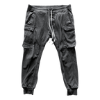 Rick Owens Black Cargo Jogger Pants - Morely TrendsRick Owens Type here:)