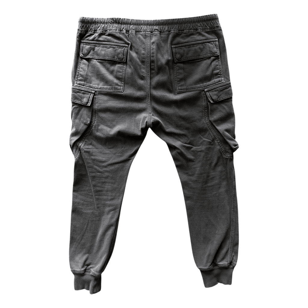 Rick Owens Black Cargo Jogger Pants - Morely TrendsRick Owens Type here:)