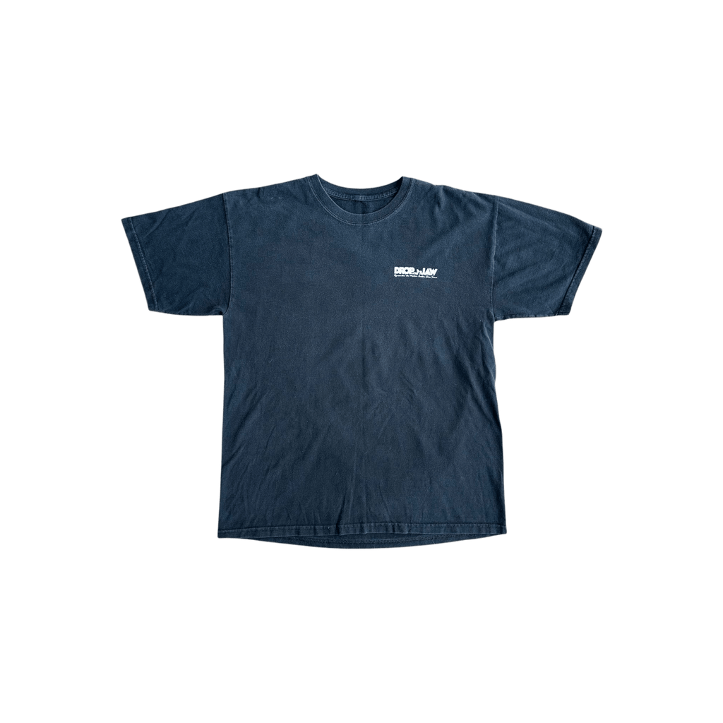 Vintage Black Drop Jaw Magazine Logo T-Shirt - Morely TrendsVintage Type here:)