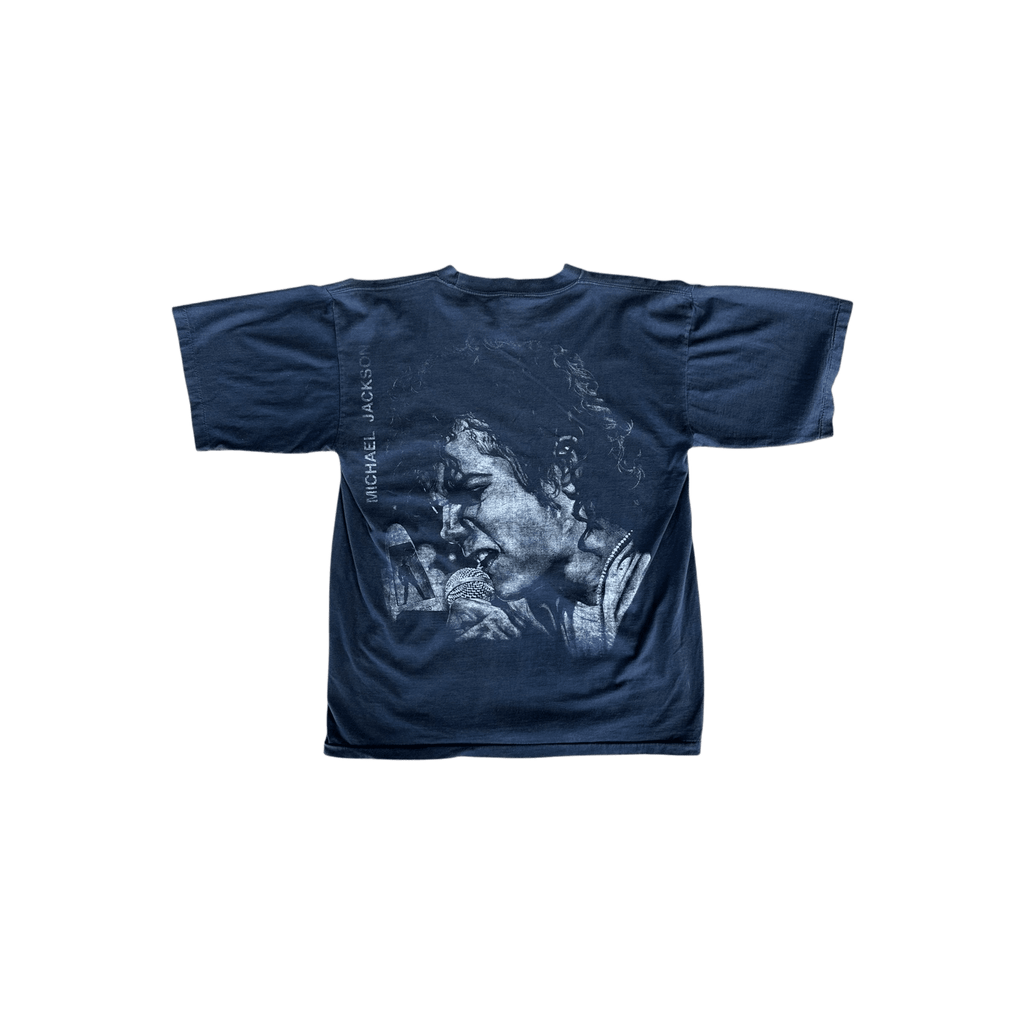 Vintage Black Michael Jackson The King of Pop Graphic T-Shirt - Morely TrendsVintage Type here:)