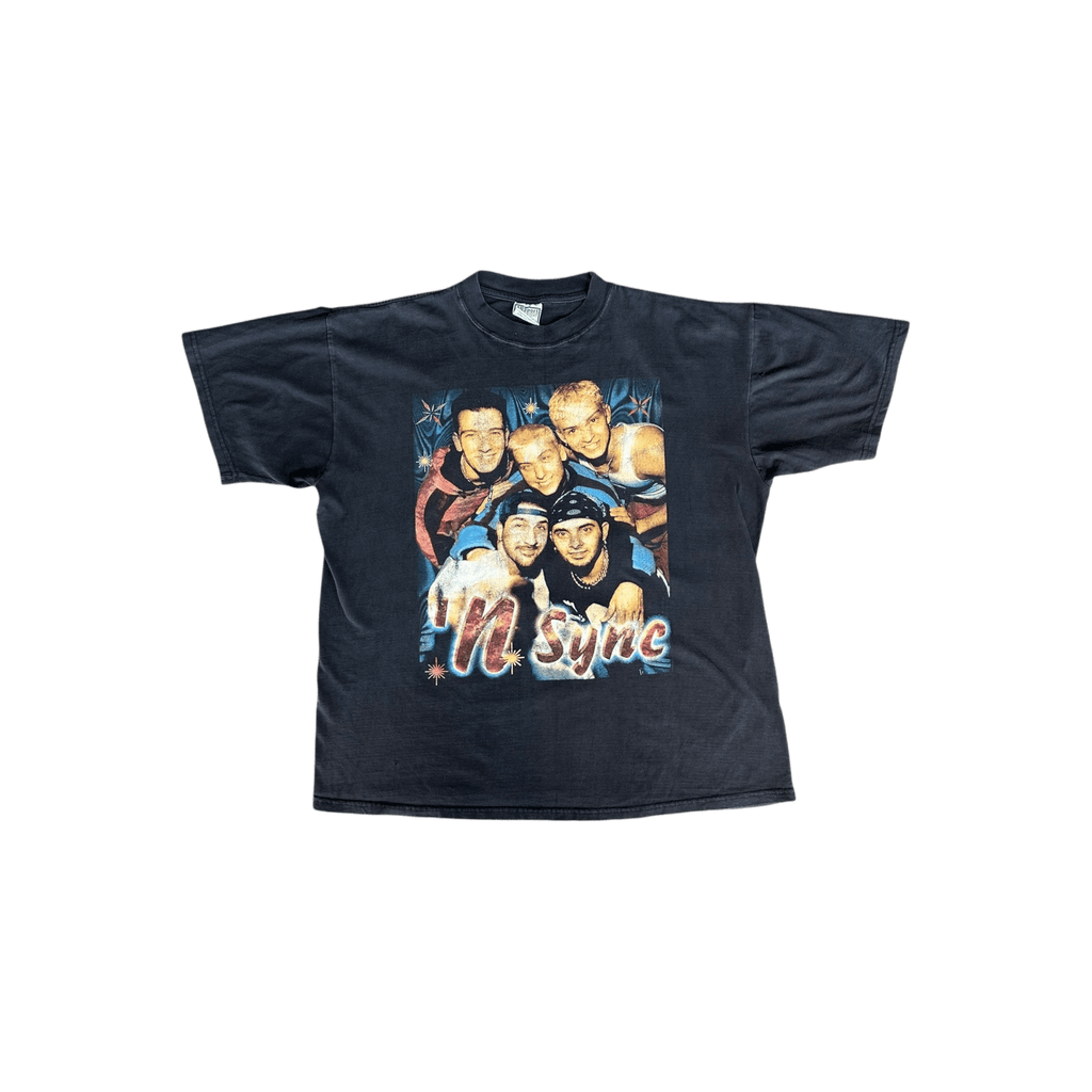 Vintage Black NSYNC Graphic T-Shirt - Morely TrendsVintage Type here:)