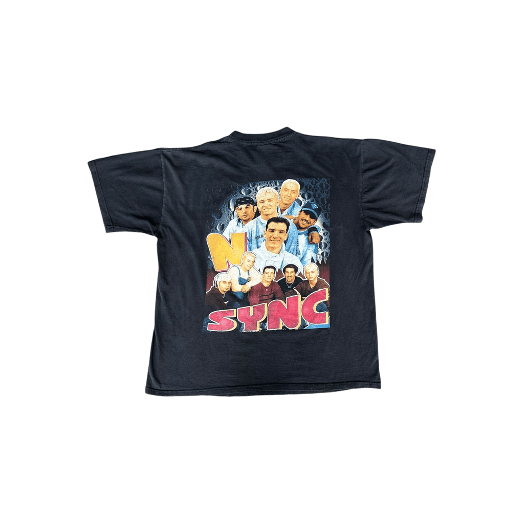 Vintage Black NSYNC Graphic T-Shirt - Morely TrendsVintage Type here:)