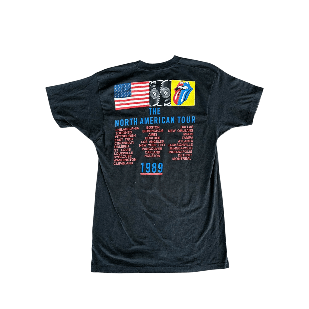 Vintage Black Rolling Stones The North American Tour T-Shirt - Morely TrendsVintage Type here:)