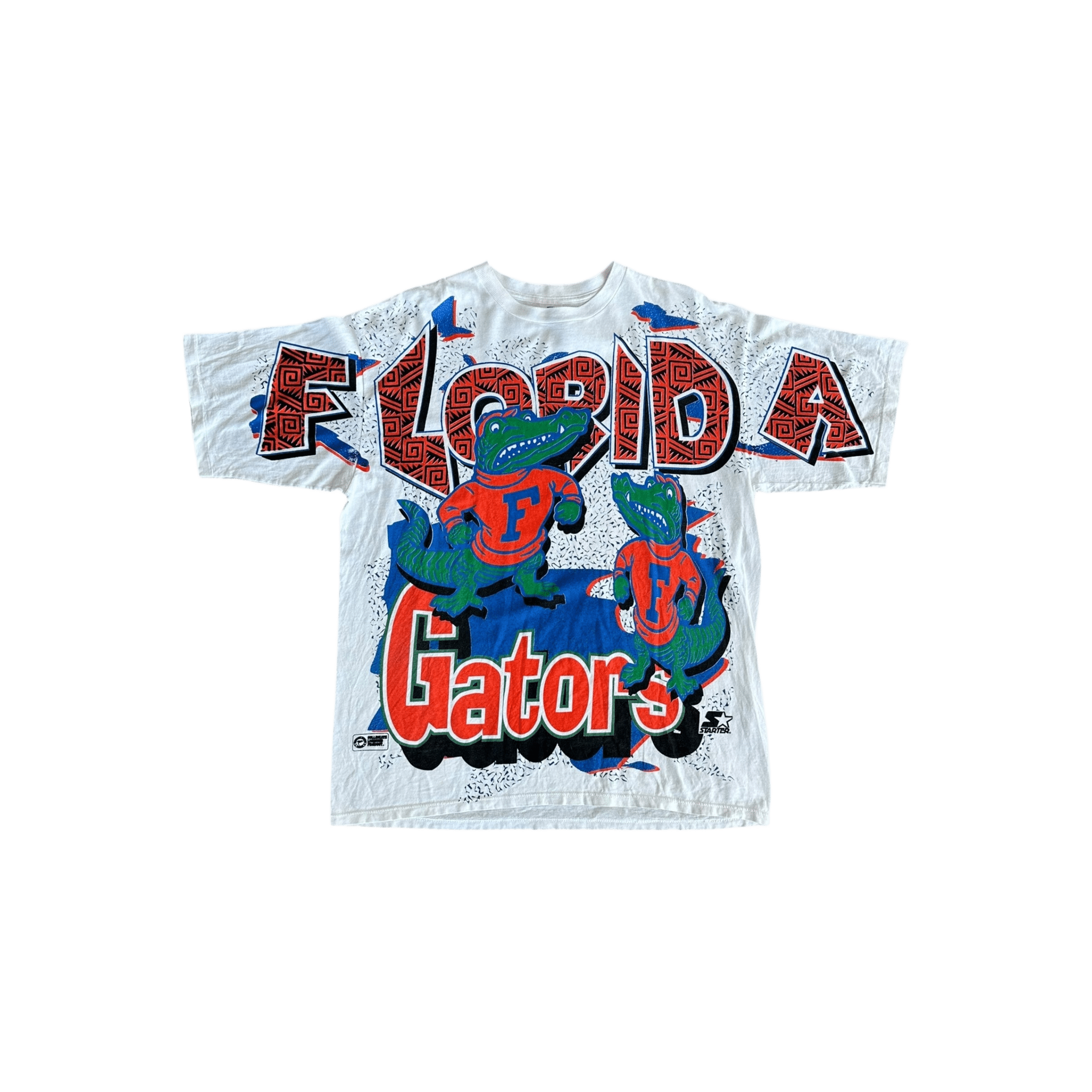 Vintage White University Of Florida Gators Graphic T-Shirt - Morely TrendsVintage Type here:)