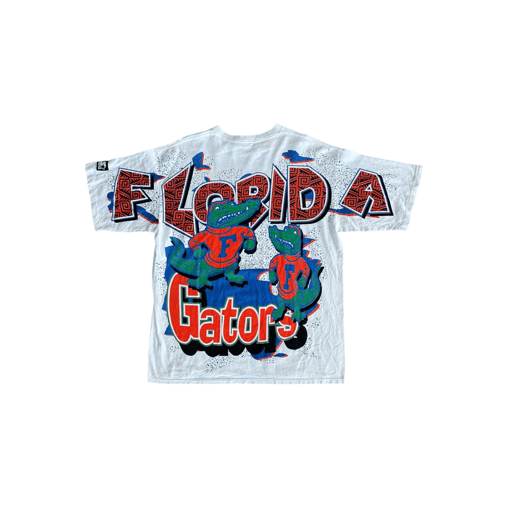 Vintage White University Of Florida Gators Graphic T-Shirt - Morely TrendsVintage Type here:)