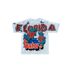 Vintage White University Of Florida Gators Graphic T-Shirt - Morely TrendsVintage Type here:)